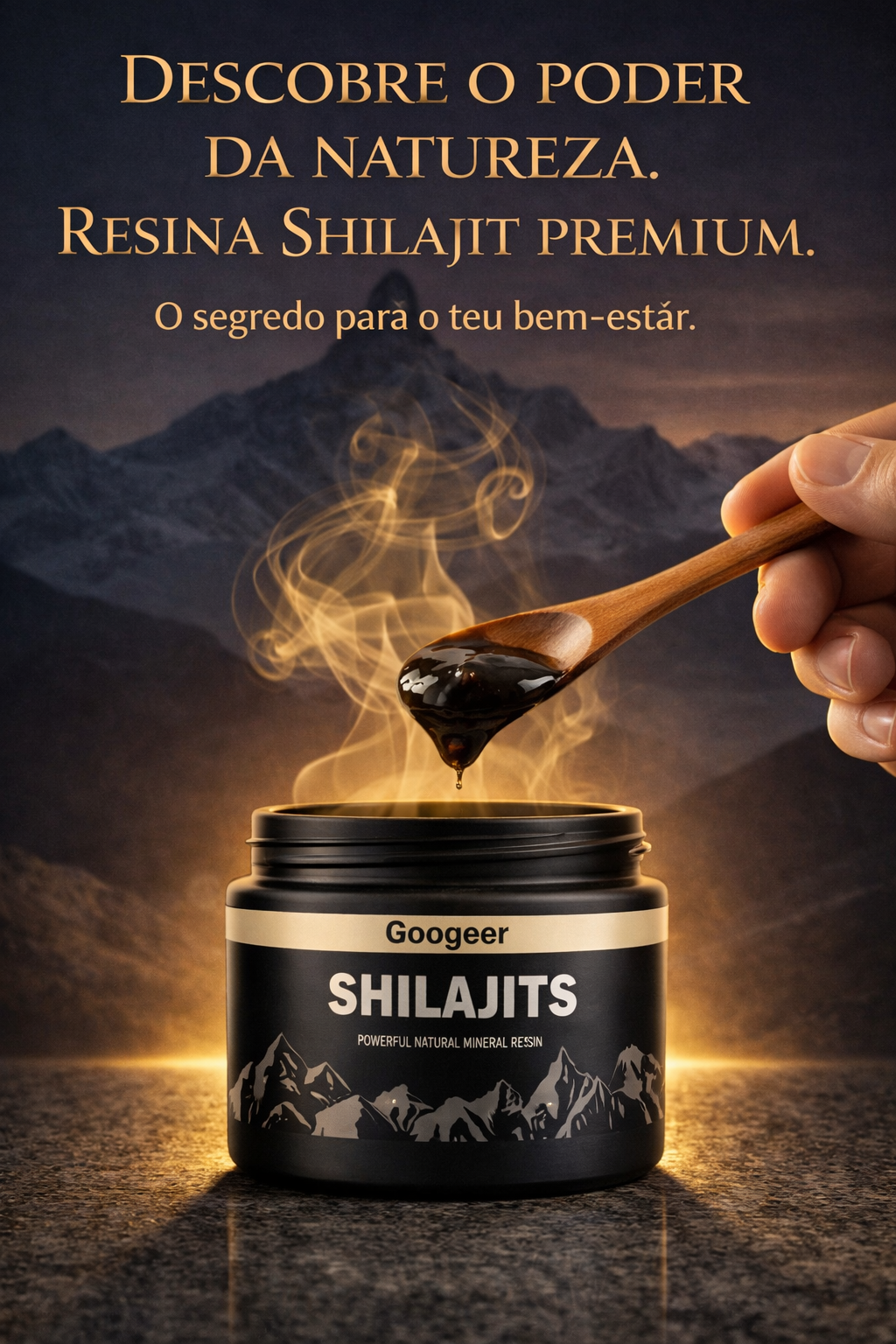 O que é Shilajit? Benefícios do "Ouro das Montanhas" e Como Tomar em Portugal